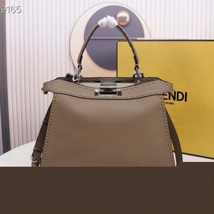 F**di top handle bags